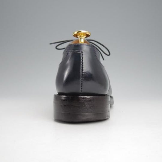 ★クロケット&ジョーンズ UK5程度【定価￥92,400-★ダイナイトソール仕様/MORETON】モールトン/Uチップ/カーフ/紺/Crockett&Jones★j493