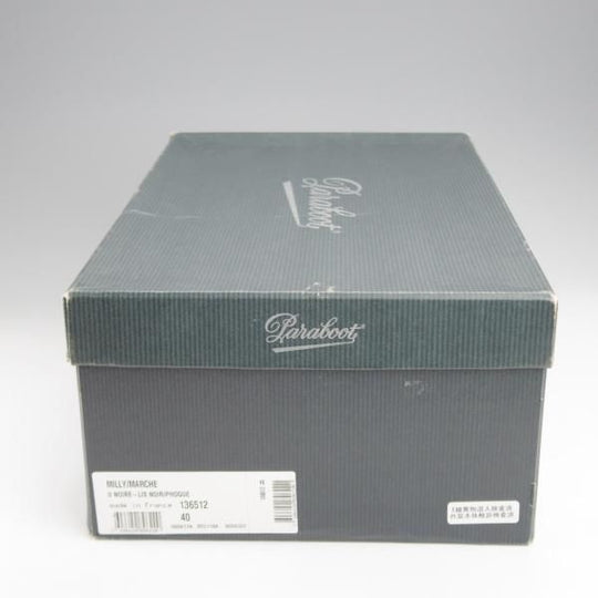 ほぼ試着程度★パラブーツ SIZE 40【貴重★フォック仕様(アザラシの毛皮)/MILLY】ミリー/チロリアンブーツ/黒/Paraboot★j496