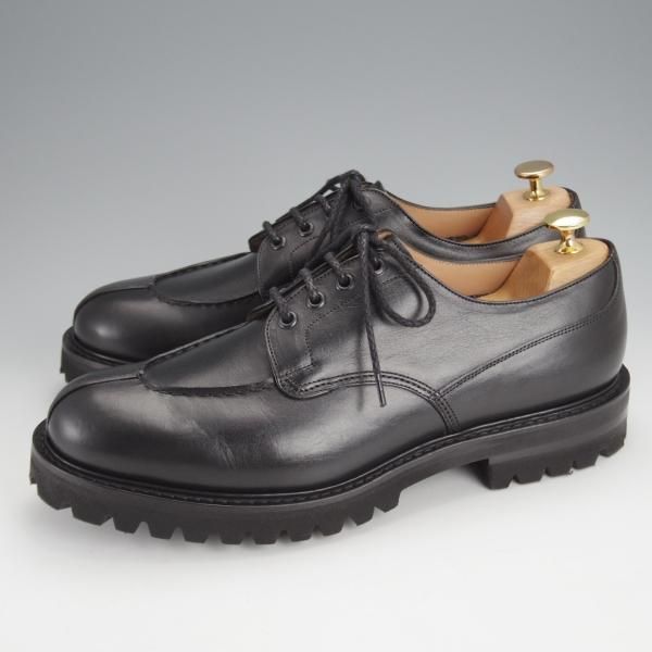 未使用★チャーチ 90F/UK9【貴重★シャノンと同じ103ラスト/EDGERTON】Uチップ/MONTERIA CALF/モンテリアカーフ/黒/Church's★j499