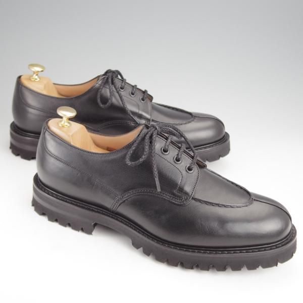未使用★チャーチ 90F/UK9【貴重★シャノンと同じ103ラスト/EDGERTON】Uチップ/MONTERIA CALF/モンテリアカーフ/黒/Church's★j499