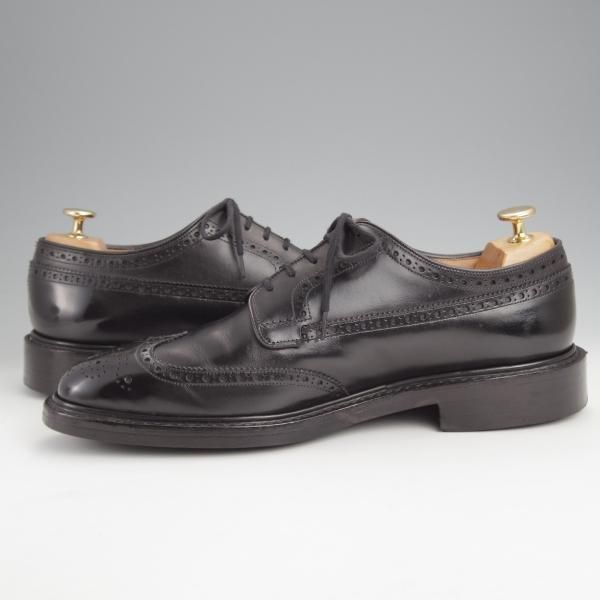 美品★チャーチ 85G/UK8.5【定価￥198,000-★ダイナイトソール/グラフトン/GRAFTON R】173ラスト/フルブローグ/カーフ/黒/Church's★j500