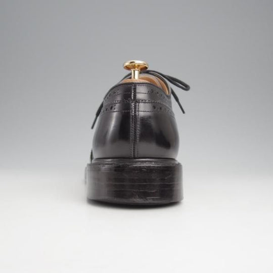 美品★チャーチ 85G/UK8.5【定価￥198,000-★ダイナイトソール/グラフトン/GRAFTON R】173ラスト/フルブローグ/カーフ/黒/Church's★j500