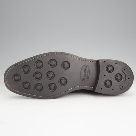 美品★チャーチ 85G/UK8.5【定価￥198,000-★ダイナイトソール/グラフトン/GRAFTON R】173ラスト/フルブローグ/カーフ/黒/Church's★j500