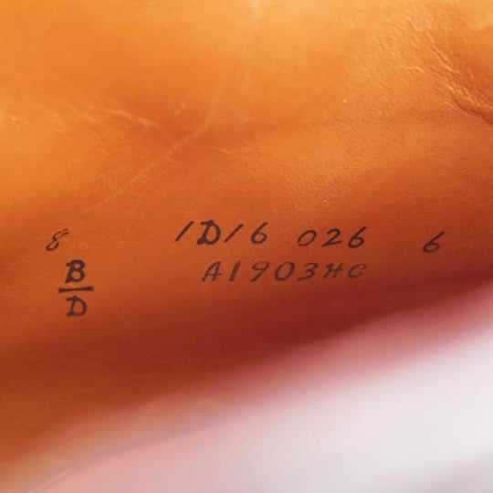 未使用★オールデン 8D【貴重★コードバン仕様/(台湾)OAK ROOM別注/インディーブーツ】A1903HC/赤茶/#8/バーガンディー/ALDEN★j501