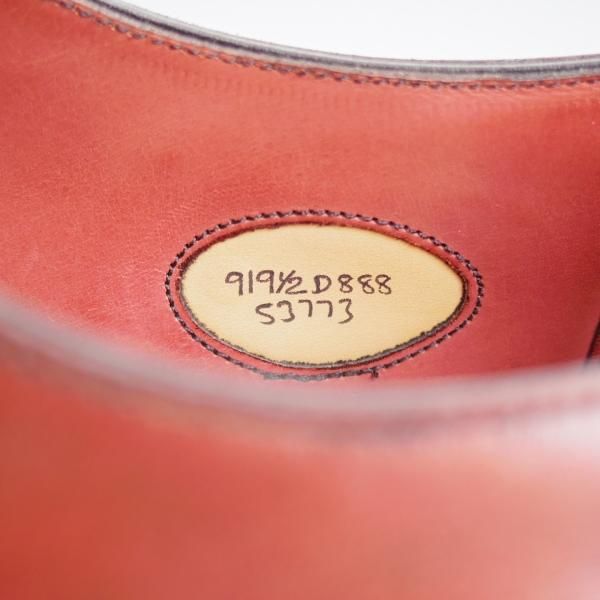 エドワードグリーン 9D【BERKELEY/888ラスト/赤茶】 | 高級中古革靴の