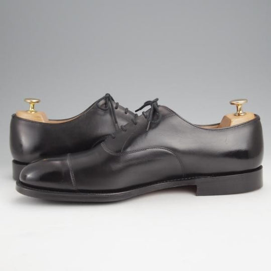 極美品★チャーチ 85F/UK8.5【定価￥176,000-★コンサル/CONSUL】173ラスト/ストレートチップ/カーフ/黒/メンズ/Church's★j503