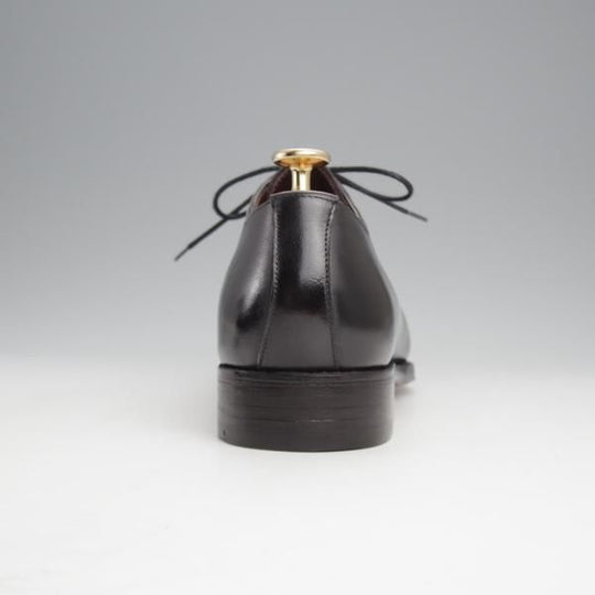 極美品★(スペイン製)MEERMIN/メルミン SIZE 8【グッドイヤーウェルテッド製法★ホールカット/黒】カーフ/メンズ★j504