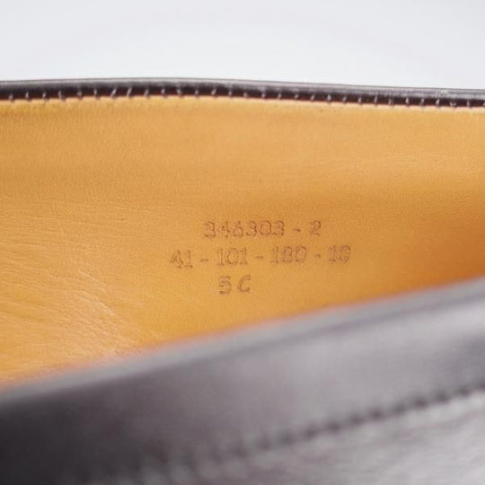 美品★J.M.ウエストン 5C【現行定価￥137,500-★180/コインローファー】41ラスト/ボックスカーフ/黒/メンズ/Weston/ウェストン★j505
