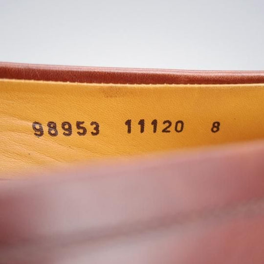 未使用★ジャランスリワヤ SIZE 8【定価￥35,200-★コインローファー/98953】カーフ/茶/メンズ/JALAN SRIWIJAWA★j507