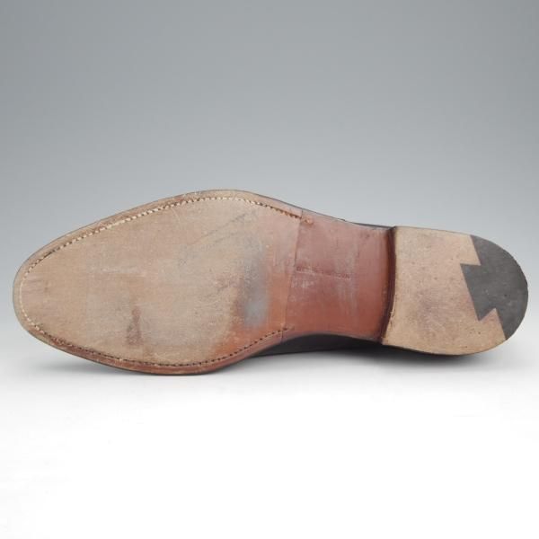 ★クロケット&ジョーンズ 7.5E【★ロイドフットウェア別注/Jシリーズ】317ラスト/サイドエラスティック/カーフ/黒/Crockett&Jones★j509