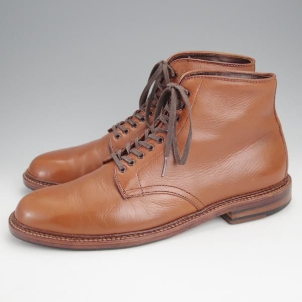 ★オールデン 7.5D【貴重★(ハワイ)Leather Soul別注/45173HF】バリーラスト/レースアップブーツ/レディカーフ/茶/ALDEN★j510