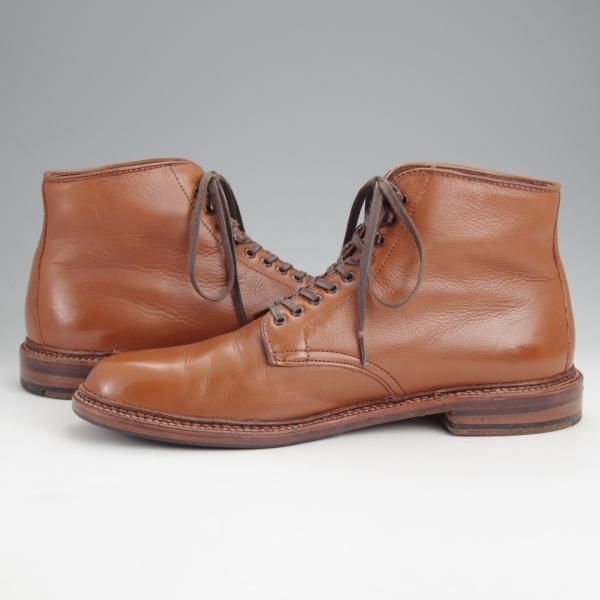 ★オールデン 7.5D【貴重★(ハワイ)Leather Soul別注/45173HF】バリーラスト/レースアップブーツ/レディカーフ/茶/ALDEN★j510