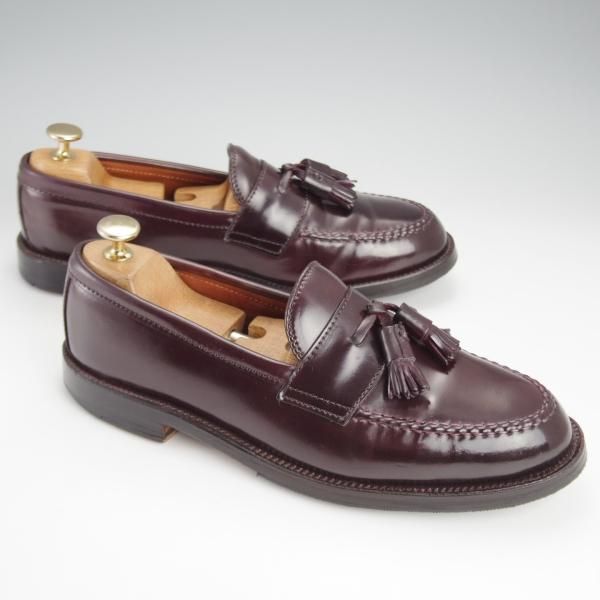 ★オールデン 7.5D【現行定価17万円程度★コードバン/ユナイテッドアローズB&Y別注】99170/ヴァンラスト/タッセルローファー/ALDEN★j511