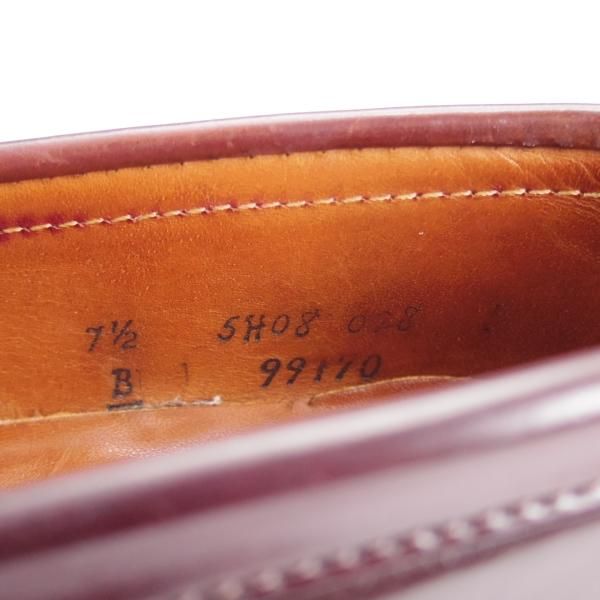 ★オールデン 7.5D【現行定価17万円程度★コードバン/ユナイテッドアローズB&Y別注】99170/ヴァンラスト/タッセルローファー/ALDEN★j511