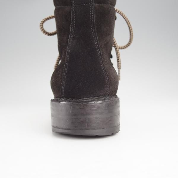 ★(伊)F.LLIジャコメッティ SIZE 41【定価14万円程度★マルモラーダ/FG105】マウンテンブーツ/スエード/黒/メンズ/Giacometti★j512