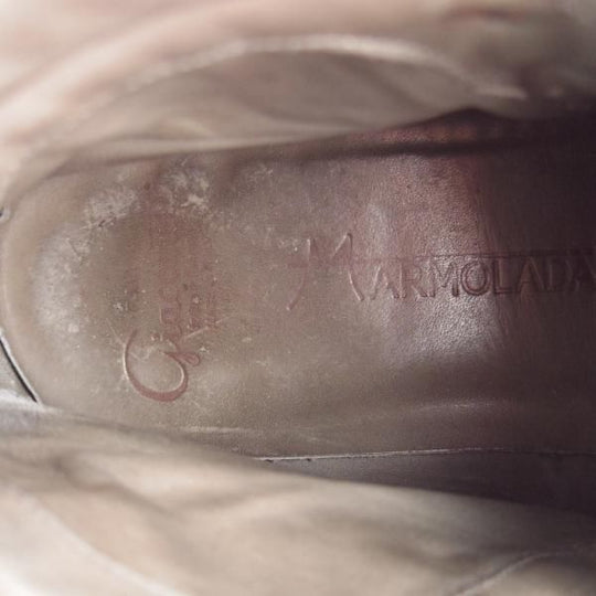 ★(伊)F.LLIジャコメッティ SIZE 41【定価14万円程度★マルモラーダ/FG105】マウンテンブーツ/スエード/黒/メンズ/Giacometti★j512