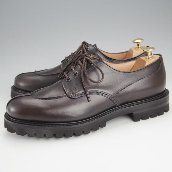 未使用★チャーチ 90F/UK9【貴重★シャノンと同じ103ラスト/EDGERTON】Uチップ/MONTERIA CALF/モンテリアカーフ/濃茶/Church's★j513