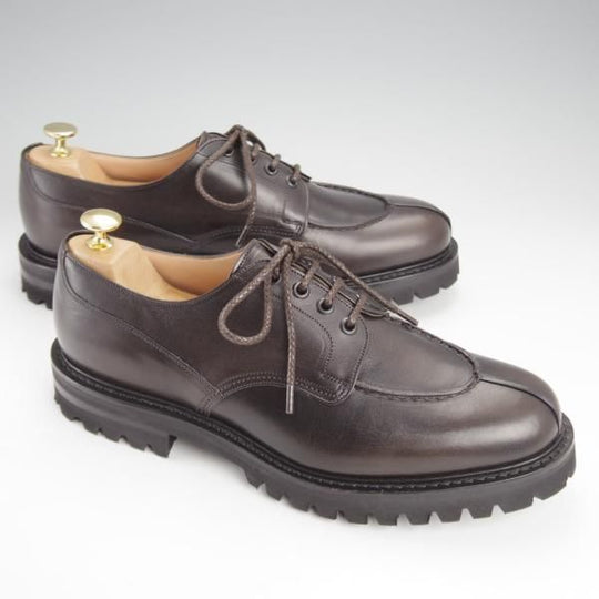 未使用★チャーチ 90F/UK9【貴重★シャノンと同じ103ラスト/EDGERTON】Uチップ/MONTERIA CALF/モンテリアカーフ/濃茶/Church's★j513