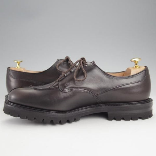 未使用★チャーチ 90F/UK9【貴重★シャノンと同じ103ラスト/EDGERTON】Uチップ/MONTERIA CALF/モンテリアカーフ/濃茶/Church's★j513