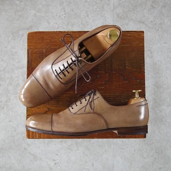 【良】★MARGARET HOWELL プレミアムライン36ブラウン★ マーガレットハウエル SIZE 37【プレミアムライン/茶】 | 高級中古革靴
