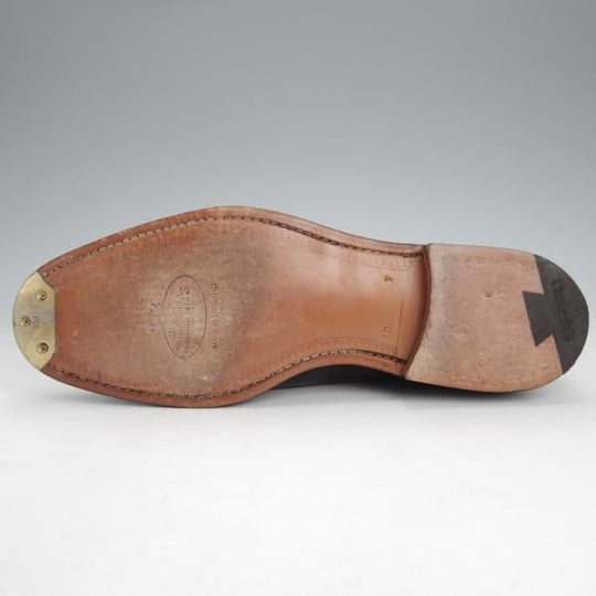 極美品★チャーチ 80F/UK8【貴重★73ラスト/コンサル同仕様/BALMORAL】ストレートチップ/カーフ/黒/メンズ/Church's★j515