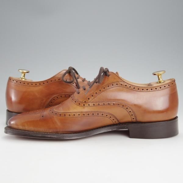 未使用★チャーチ 65F/UK6.5【★フルブローグ/HAILWOOD】119ラスト/カーフ/チェスナット/茶/メンズ/Church's★j517