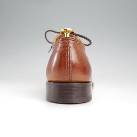 未使用★チャーチ 65F/UK6.5【★フルブローグ/HAILWOOD】119ラスト/カーフ/チェスナット/茶/メンズ/Church's★j517