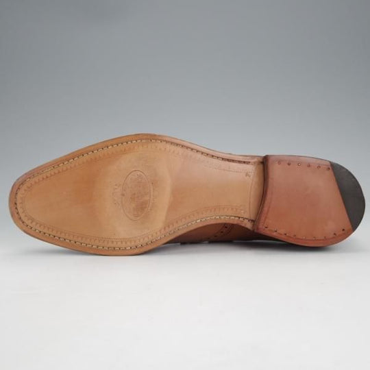 未使用★チャーチ 65F/UK6.5【★フルブローグ/HAILWOOD】119ラスト/カーフ/チェスナット/茶/メンズ/Church's★j517