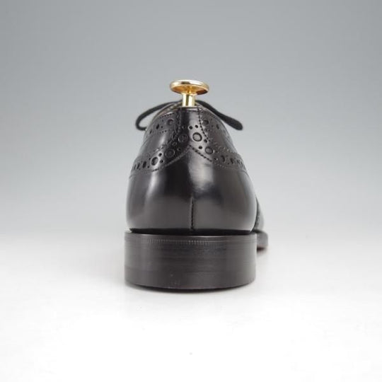 未使用★チャーチ 80F/UK8【定価￥176,000-★BURWOOD/バーウッド】フルブローグ/81ラスト/黒/メンズ/Church's★j519