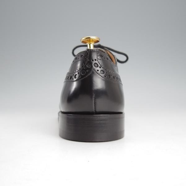 未使用★チャーチ 80F/UK8【定価￥176,000-★BURWOOD/バーウッド】フルブローグ/81ラスト/黒/メンズ/Church's★j519