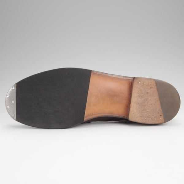 美品★J.M.ウエストン 6C【現行定価￥309,100-★リザード革/180/コインローファー】旧ロゴ/ヴィンテージ/濃茶/Weston/ウェストン★j520