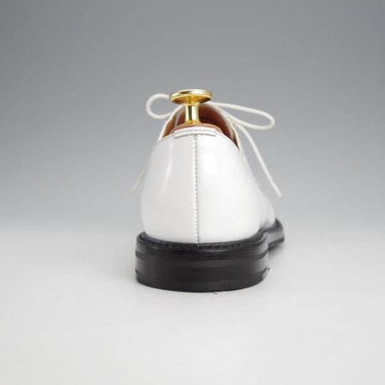 極美品★チャーチ(レディース) SIZE 37.5【モデル定価￥160,600-★シャノン/SHANNON 2WR】プレーントゥ/白/Church's★j521