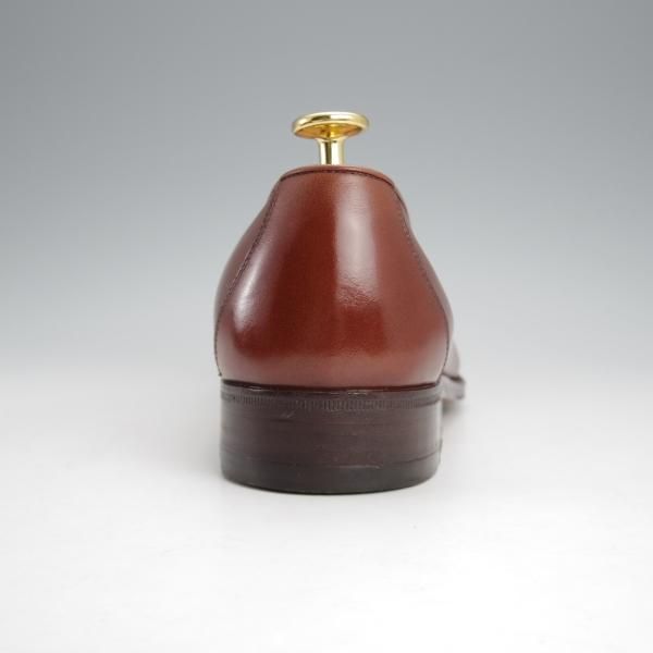 極美品★(伊)タニノクリスチー SIZE 6【高額★クロコダイル×カーフ/コンビ仕様】ビットローファー/茶/TANINO CRISCI★j522