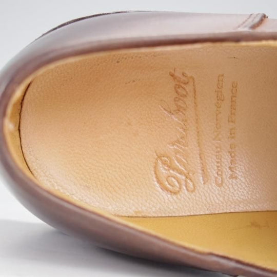 美品★パラブーツ SIZE 40【定価￥79,200-★リゾルト林氏愛用素材/オイルドヌバック】MICHAEL/ミカエル/GRINGO/濃茶/Paraboot★j523