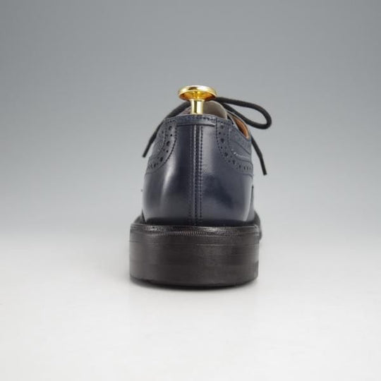 極美品★トリッカーズ(レディース) SIZE 5.5【同系モデル定価￥121,000-★ダイナイトソール/BOURTON】L5633/フルブローグ/紺/Tricker's★j524