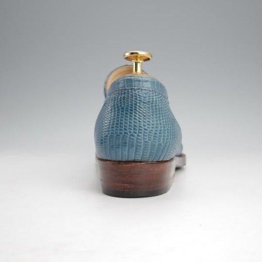 極上★(伊)リカルド・ベステッティ SIZE 39.5【高額★リザード革/ビームス別注】コインローファー/BEAMS/RICCARDO BESTETTI★j528