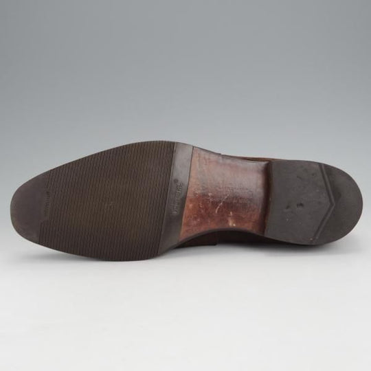 極上★クロケット&ジョーンズ 7D【ハンドグレードライン★KEMPTON/センターエラスティック】スエード/濃茶/メンズ/Crockett&Jones★j529