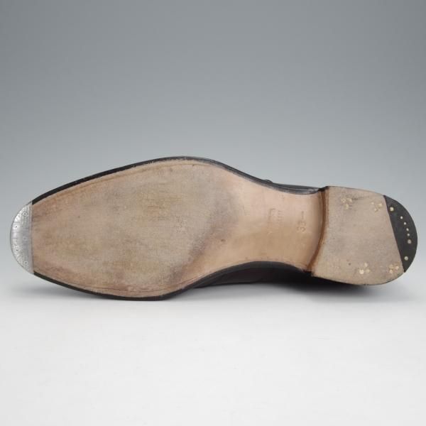 極上★(東欧)VASS/ヴァーシュ SIZE 39.5【貴重★ミュージアムカーフ仕様/ブラインドブローグ】Fラスト/赤茶/メンズ★j530