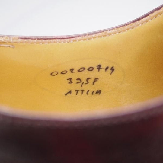 極上★(東欧)VASS/ヴァーシュ SIZE 39.5【貴重★ミュージアムカーフ仕様/ブラインドブローグ】Fラスト/赤茶/メンズ★j530