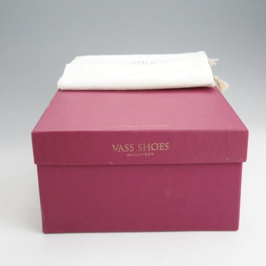 極上★(東欧)VASS/ヴァーシュ SIZE 39.5【貴重★ミュージアムカーフ仕様/ブラインドブローグ】Fラスト/赤茶/メンズ★j530