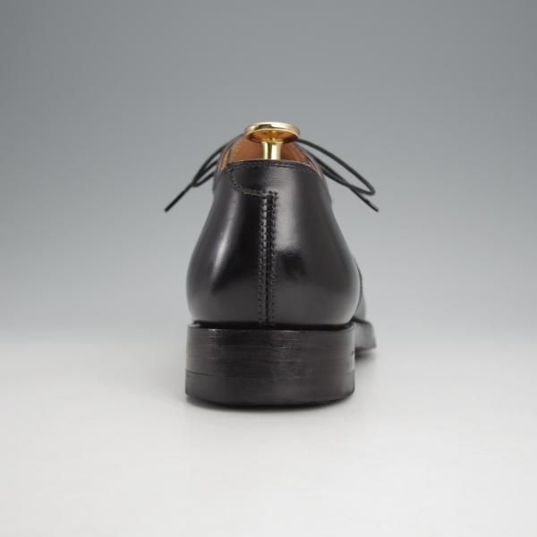 極美品★クロケット&ジョーンズ 6E【ダイナイトソール仕様★バーニーズNY別注/210ラスト】プレーントゥ/カーフ/黒/Crockett&Jones★j531