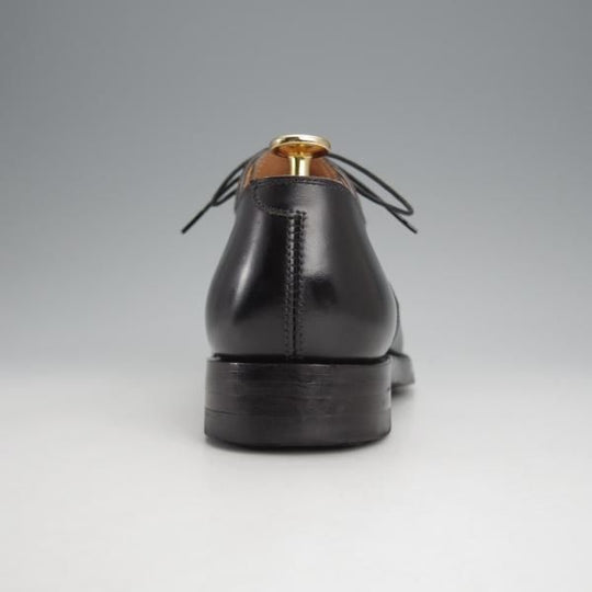 極美品★クロケット&ジョーンズ 6E【ダイナイトソール仕様★バーニーズNY別注/210ラスト】プレーントゥ/カーフ/黒/Crockett&Jones★j531