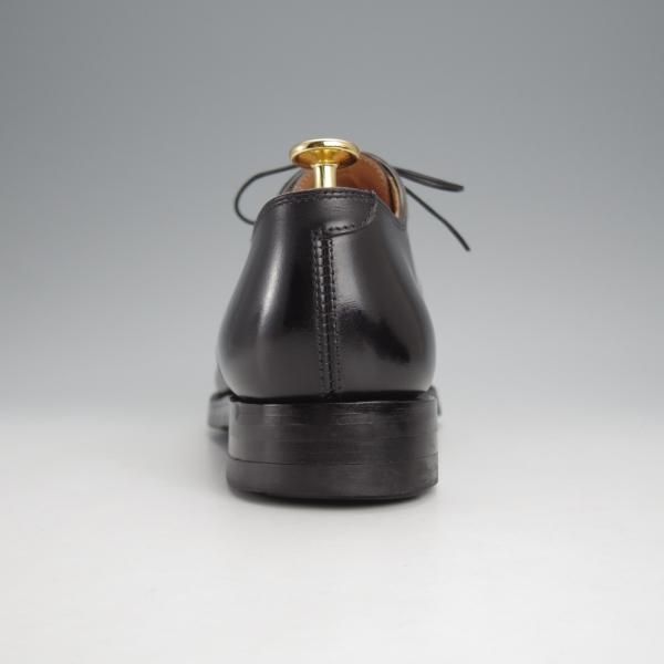 極美品★クロケット&ジョーンズ 6E【ダイナイトソール仕様★バーニーズNY別注/210ラスト】プレーントゥ/カーフ/黒/Crockett&Jones★j531