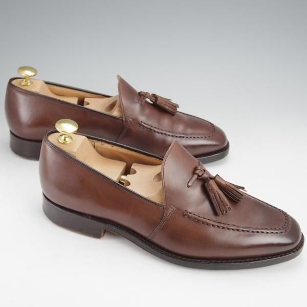 ★チャーチ 60G/UK6【★タッセルローファー/HARROW】111ラスト/ネバダカーフ/濃茶/メンズ/Church's★j533