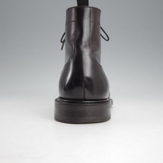 極上★三陽山長 SIZE 6.5(Dウィズ)【パターンオーダー品★特別仕様の長一郎/R2010ラスト】ボックスカーフ/ブーツ/黒×濃茶/メンズ★j534
