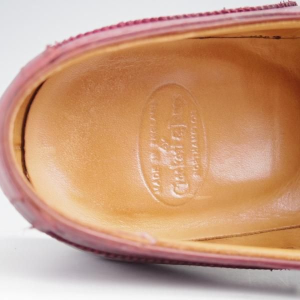 極上★クロケット&ジョーンズ 9.5D【オーダー価格￥165,000〜★ハンドグレードライン/CLIFFORD】337ラスト/赤茶/Crockett&Jones★j535