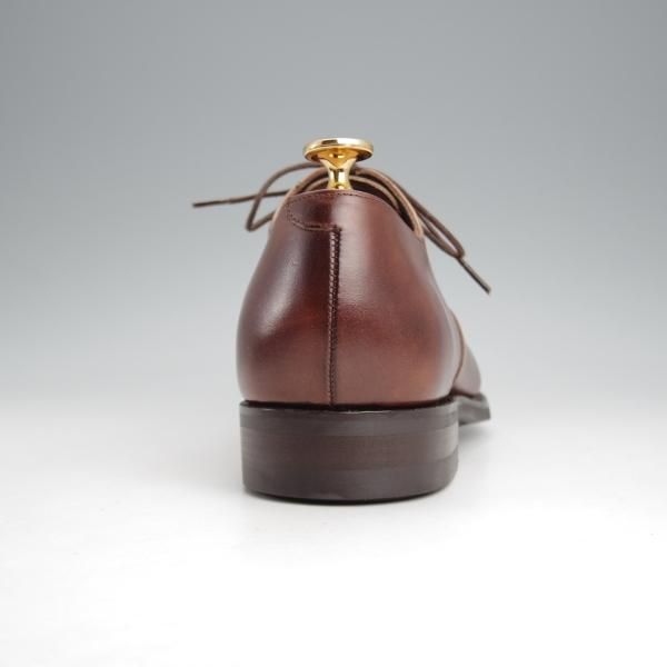 未使用★(英)BARKER/バーカー 7F【定価￥49,500-★ダイナイトソール仕様/4302FW11】パンチドキャップトゥ/カーフ/茶/メンズ★j539