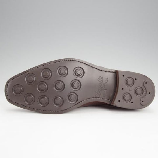 未使用★(英)BARKER/バーカー 7F【定価￥49,500-★ダイナイトソール仕様/4302FW11】パンチドキャップトゥ/カーフ/茶/メンズ★j539