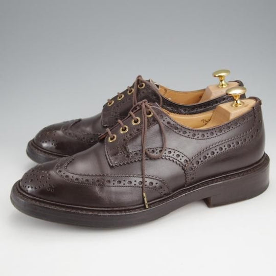 極上★トリッカーズ SIZE 7【定価￥121,000-★BOURTON/バートン】M5633/アーバンリサーチ(URD)別注/カーフ/濃茶/メンズ/Tricker's★j541