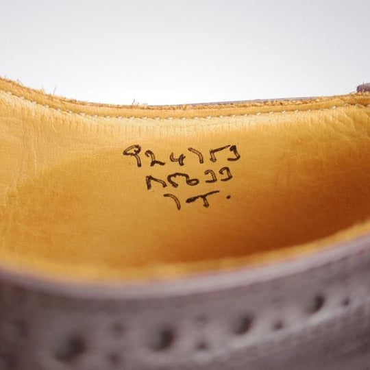 極上★トリッカーズ SIZE 7【定価￥121,000-★BOURTON/バートン】M5633/アーバンリサーチ(URD)別注/カーフ/濃茶/メンズ/Tricker's★j541